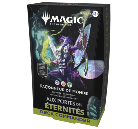 Aux portes des éternités - Commander deck - Français - Façonneur de monde
