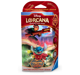Disney : Lorcana TCG - Deck de démarrage Rubis & Acier - Français - Le règne de Jafar