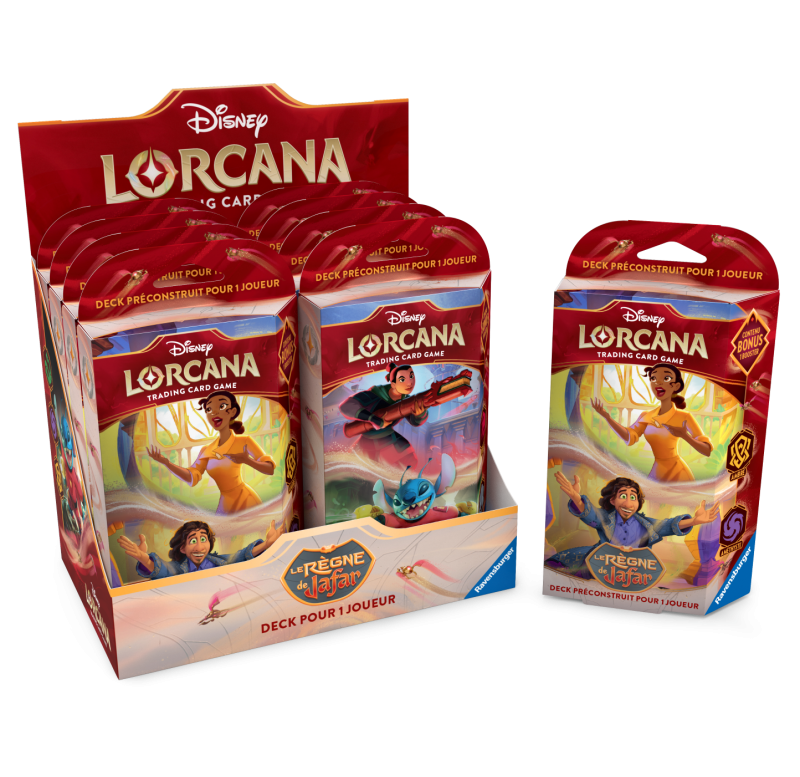 Disney : Lorcana TCG - Pack deck de démarrage - Français - Le règne de Jafar Disney : Lorcana TCG - Pack deck de démarrage - Français - Le règne de Jafar