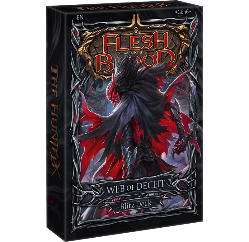 Flesh & Blood - Blitz deck Web of Deceit - Français - The Hunted Flesh & Blood - Blitz deck Web of Deceit - Français - The Hunted