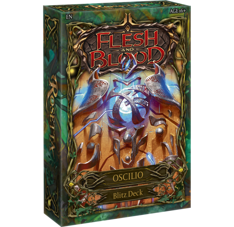 Flesh & Blood - Blitz deck Oscilio - Français - Rosetta Flesh & Blood - Blitz deck Oscilio - Français - Rosetta