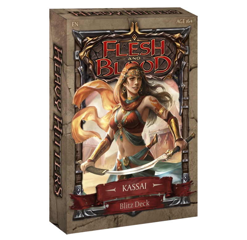Flesh & Blood - Blitz deck Kassai - Français - Heavy Hitters Flesh & Blood - Blitz deck Kassai - Français - Heavy Hitters