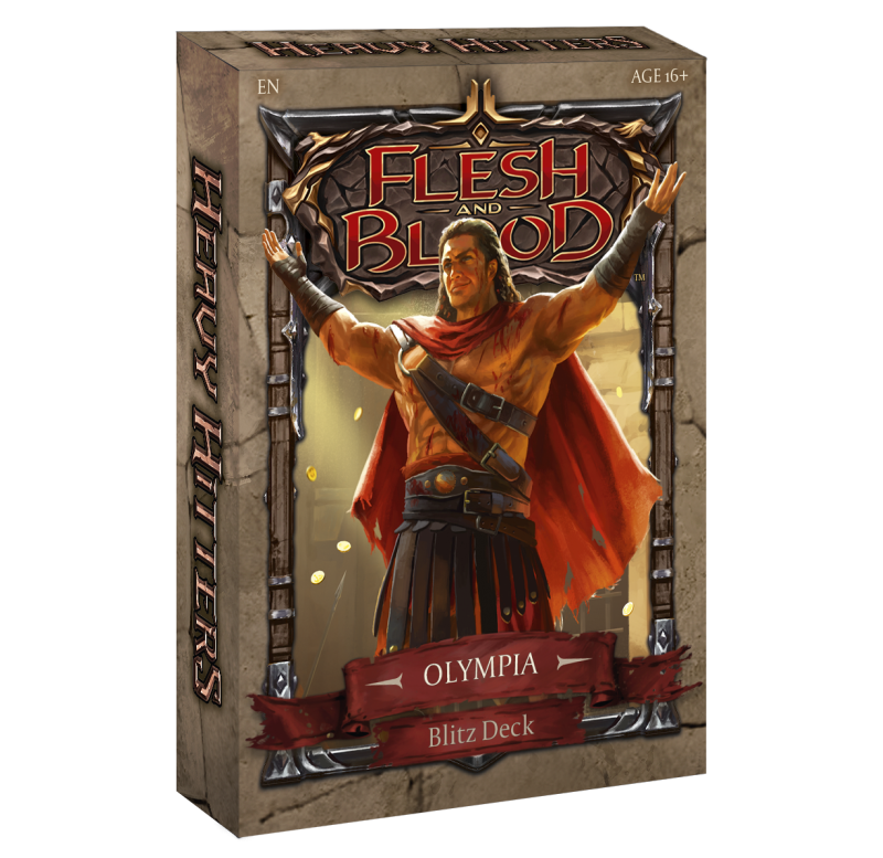 Flesh & Blood - Blitz deck Olympia - Français - Heavy Hitters Flesh & Blood - Blitz deck Olympia - Français - Heavy Hitters