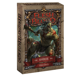 Flesh & Blood - Blitz deck Rhinar - Français - Heavy Hitters