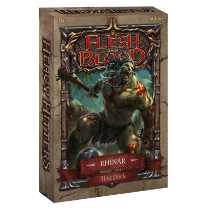 Flesh & Blood - Blitz deck Rhinar - Français - Heavy Hitters