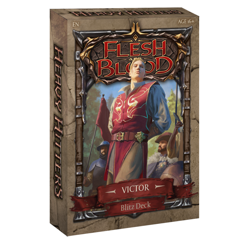 Flesh & Blood - Blitz deck Victor - Français - Heavy Hitters Flesh & Blood - Blitz deck Victor - Français - Heavy Hitters