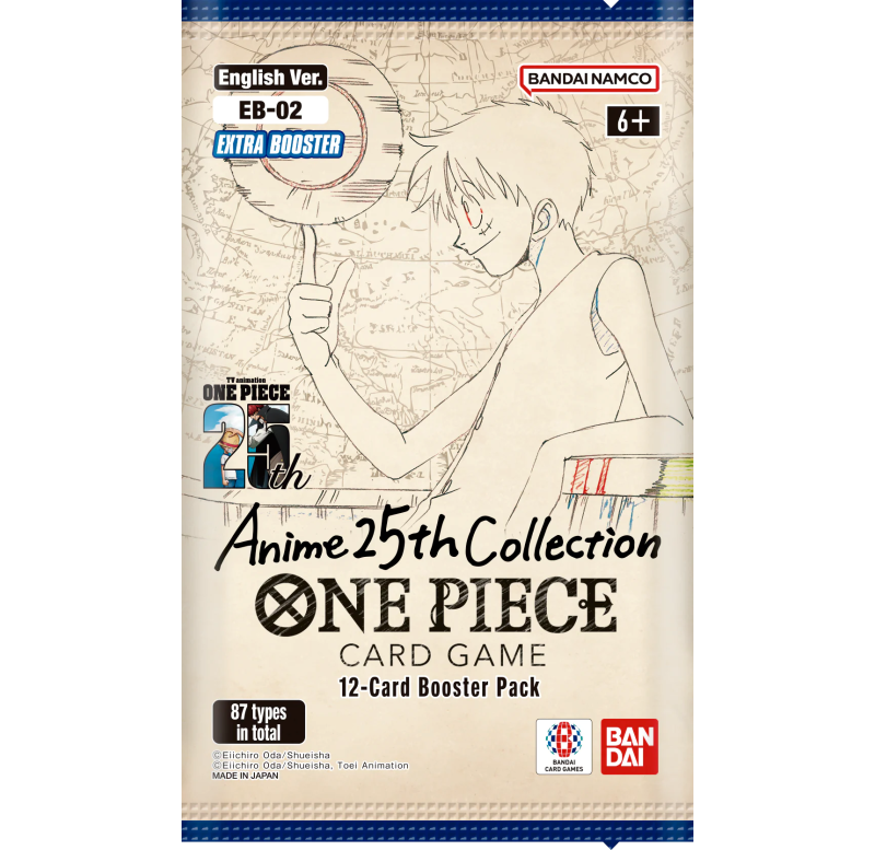 One Piece TCG - Booster - Anglais - EB-02 Anime 25th Collection One Piece TCG - Booster - Anglais - EB-02 Anime 25th Collection
