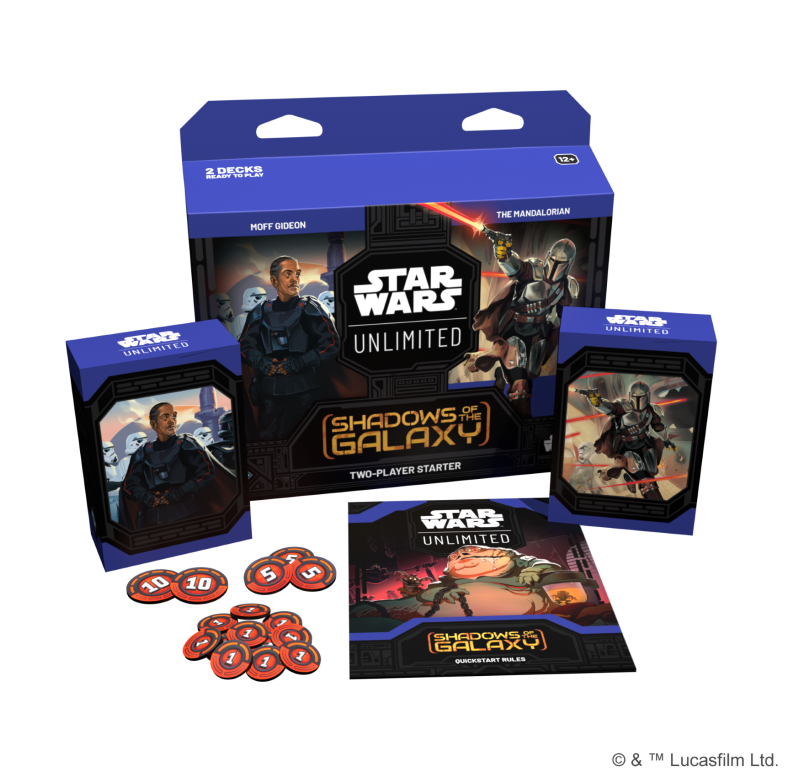 Star Wars : Unlimited - Deck de démarrage 2 joueurs - Français - Ombre de la Galaxie Star Wars : Unlimited - Deck de démarrage 2 joueurs - Français - Ombre de la Galaxie