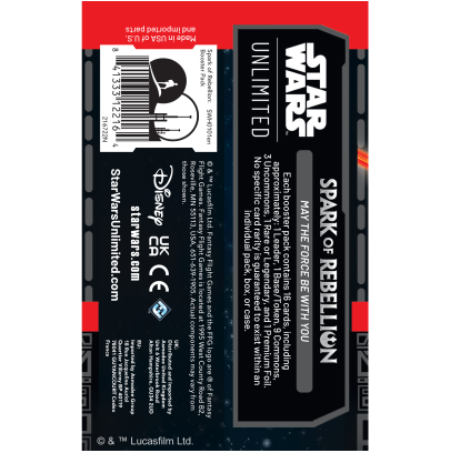 Star Wars : Unlimited - Booster - Français - Etincelle de Rébellion