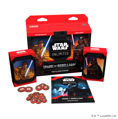 Star Wars : Unlimited - Deck de démarrage 2 joueurs - Français - Etincelle de Rébellion