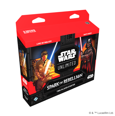 Star Wars : Unlimited - Deck de démarrage 2 joueurs - Français - Etincelle de Rébellion