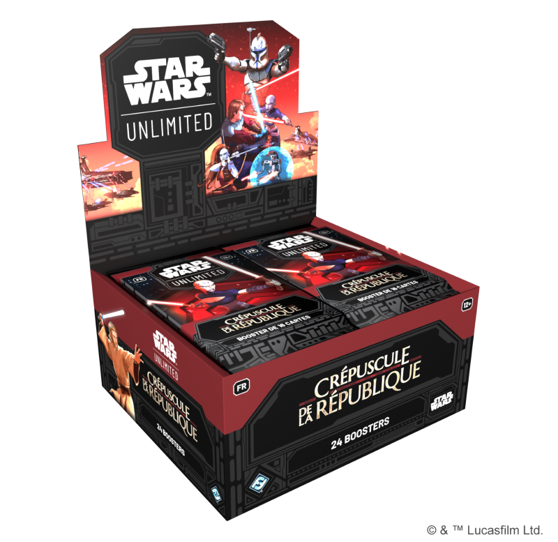 Star Wars : Unlimited - Display - Français - Crépuscule de la République Star Wars : Unlimited - Display - Français - Crépuscule de la République