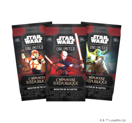 Star Wars : Unlimited - Booster - Français - Crépuscule de la République