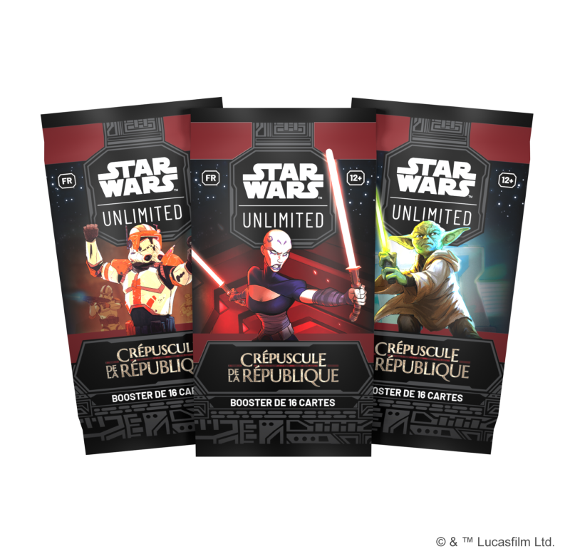 Star Wars : Unlimited - Booster - Français - Crépuscule de la République Star Wars : Unlimited - Booster - Français - Crépuscule de la République