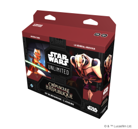 Star Wars : Unlimited - Deck de démarrage 2 joueurs - Français - Crépuscule de la République