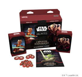 Star Wars : Unlimited - Deck de démarrage 2 joueurs - Français - Crépuscule de la République