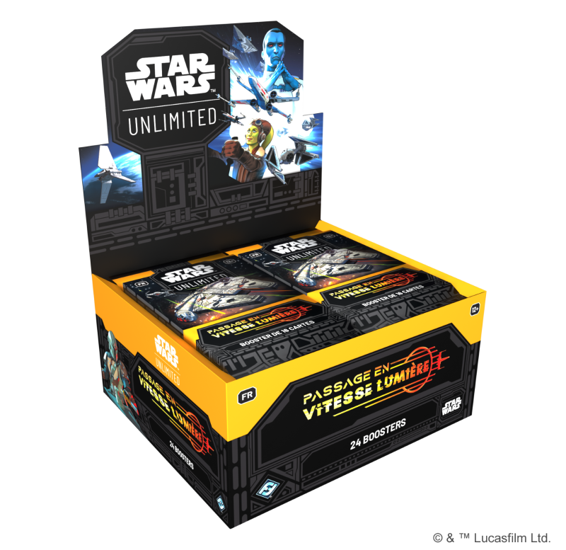 Star Wars : Unlimited - Display - Français - Passage en vitesse Lumière Star Wars : Unlimited - Display - Français - Passage en vitesse Lumière