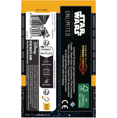 Star Wars : Unlimited - Booster - Français - Passage en vitesse Lumière