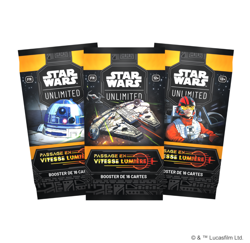 Star Wars : Unlimited - Booster - Français - Passage en vitesse Lumière Star Wars : Unlimited - Booster - Français - Passage en vitesse Lumière