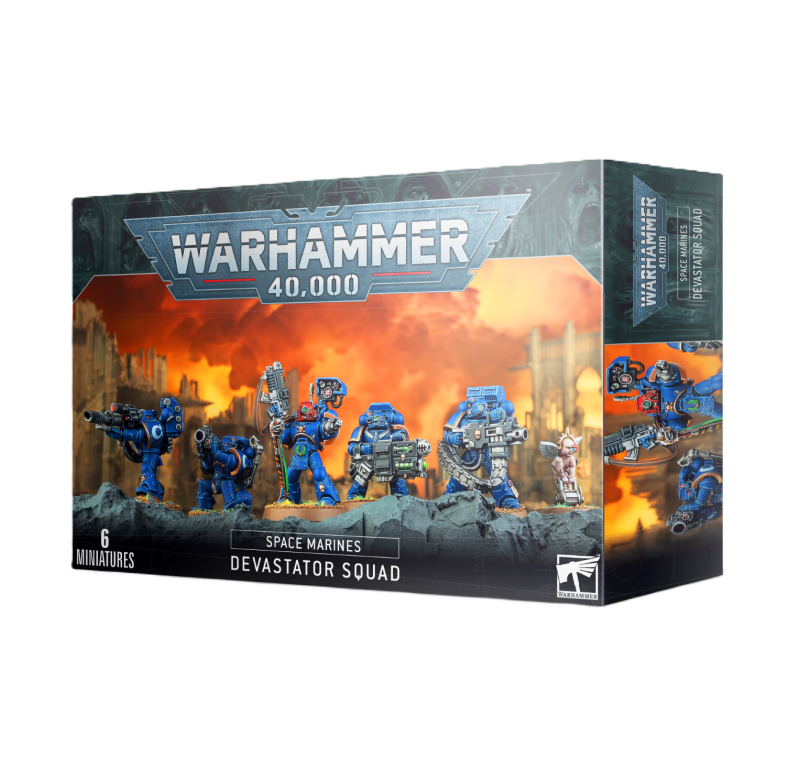 Warhammer 40 000 - Space Marine - Escouade Devastator Warhammer 40 000 - Space Marine - Escouade Devastator