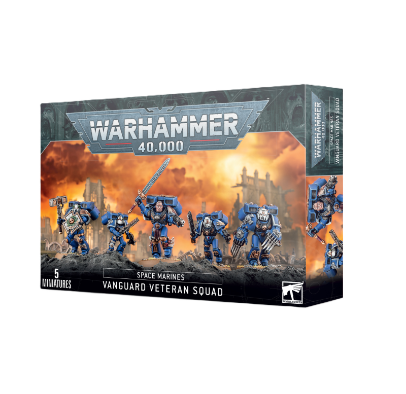 Warhammer 40 000 - Space Marine - Vanguard veteran squad Warhammer 40 000 - Space Marine - Vanguard veteran squad