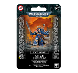 Warhammer 40 000 -  Space Marine - Capitaine en armure Gravis
