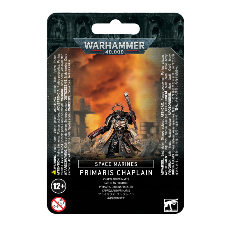 Warhammer 40 000 - Space Marine - Chapelain Primaris Warhammer 40 000 - Space Marine - Chapelain Primaris