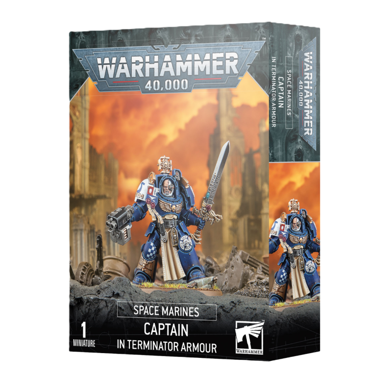 Warhammer 40 000 - Space Marine - Capitaine en armure Terminator Warhammer 40 000 - Space Marine - Capitaine en armure Terminator