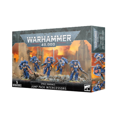 Warhammer 40 000 - Space Marines - Intercessor avec réacteurs dorsaux