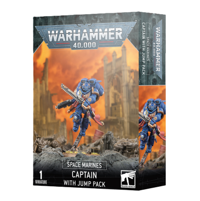 Warhammer 40 000 - Space Marines - Capitaine avec réacteurs dorsaux