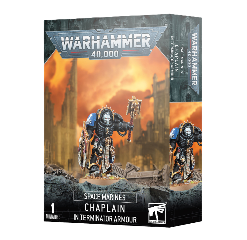 Warhammer 40 000 - Space Marines - Chapelain en armure Terminator Warhammer 40 000 - Space Marines - Chapelain en armure Terminator