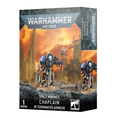 Warhammer 40 000 - Space Marines - Chapelain en armure Terminator