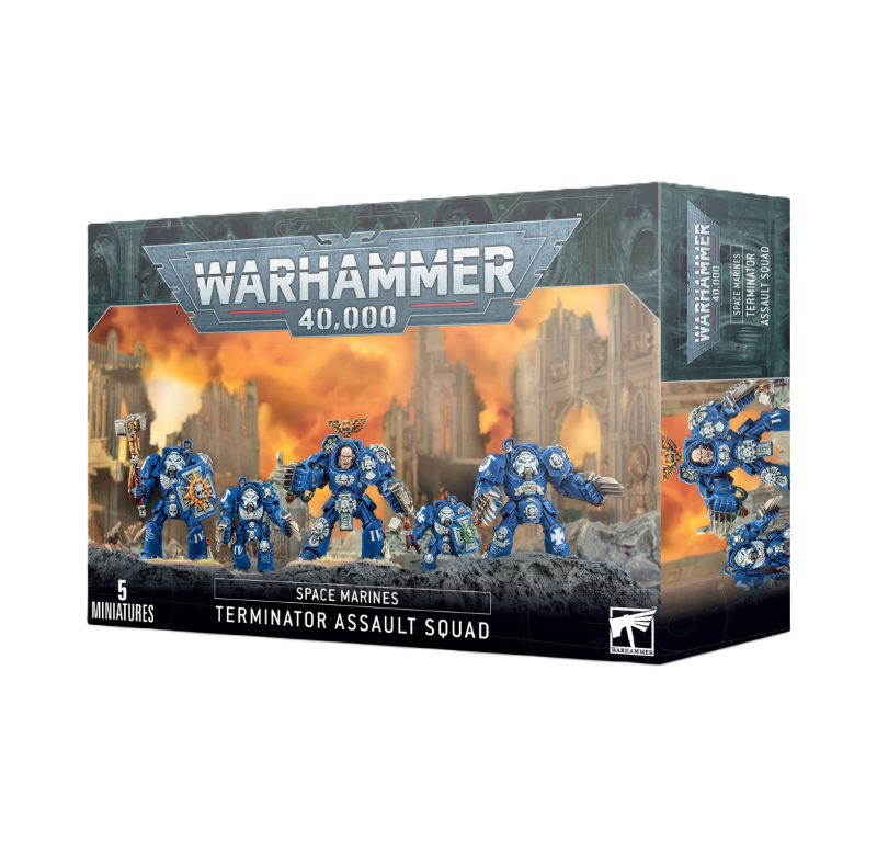 Warhammer 40 000 - Space Marines - Escouade Terminator d'assaut Warhammer 40 000 - Space Marines - Escouade Terminator d'assaut