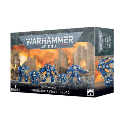Warhammer 40 000 - Space Marines - Escouade Terminator d'assaut