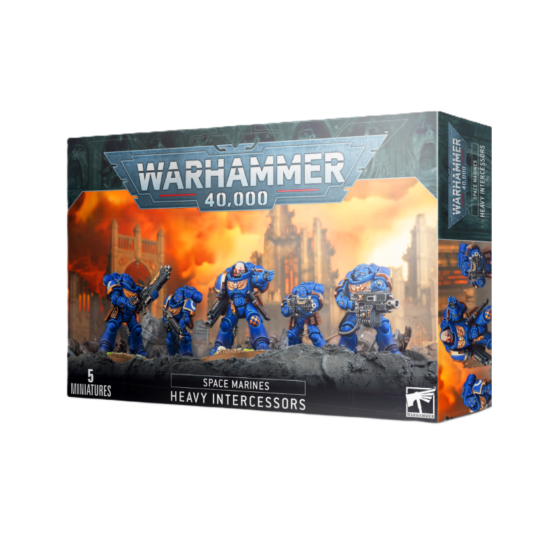 Warhammer 40 000 - Space Marines - Intercessors lourds Warhammer 40 000 - Space Marines - Intercessors lourds