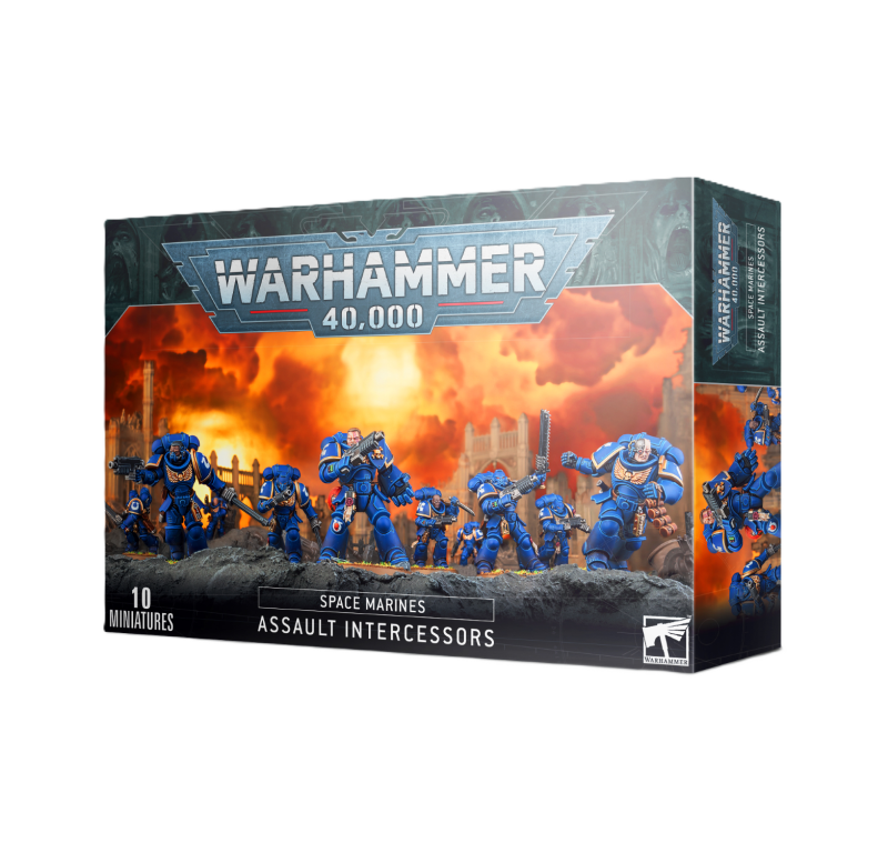 Warhammer 40 000 - Space Marines - Intercessors d'assaut Warhammer 40 000 - Space Marines - Intercessors d'assaut