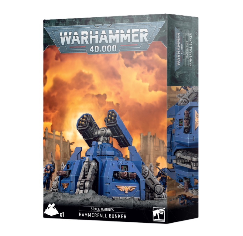Warhammer 40 000 - Space Marines - Bunker Hammerfall Warhammer 40 000 - Space Marines - Bunker Hammerfall