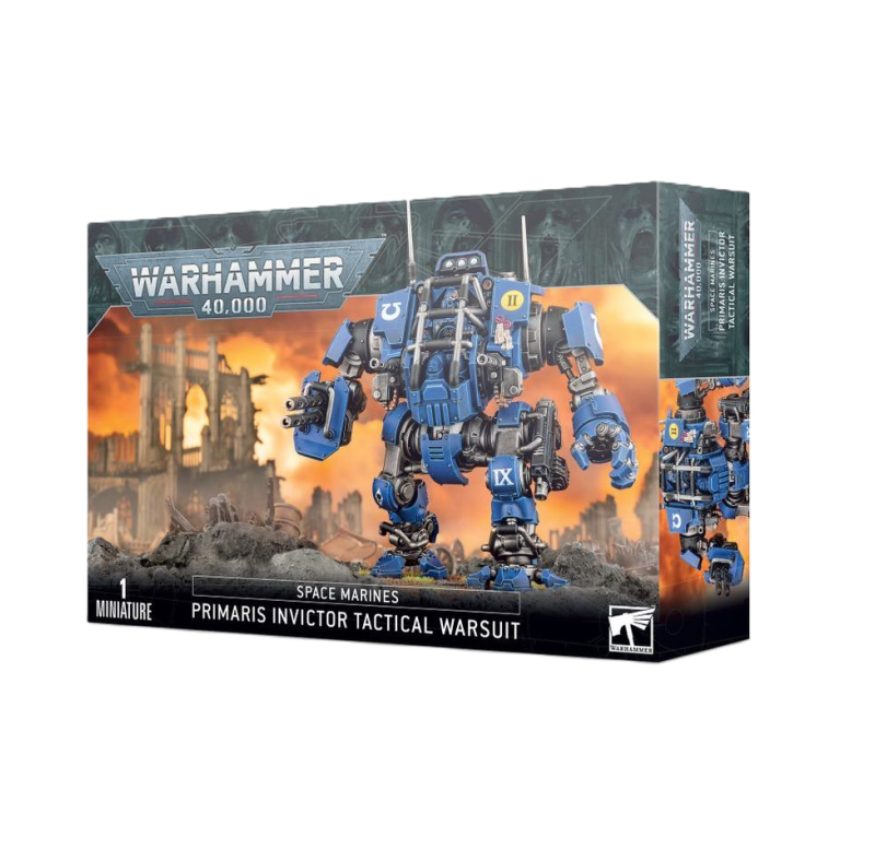 Warhammer 40 000 - Space Marines - Primaris Invictor tactical warsuit Warhammer 40 000 - Space Marines - Primaris Invictor tactical warsuit