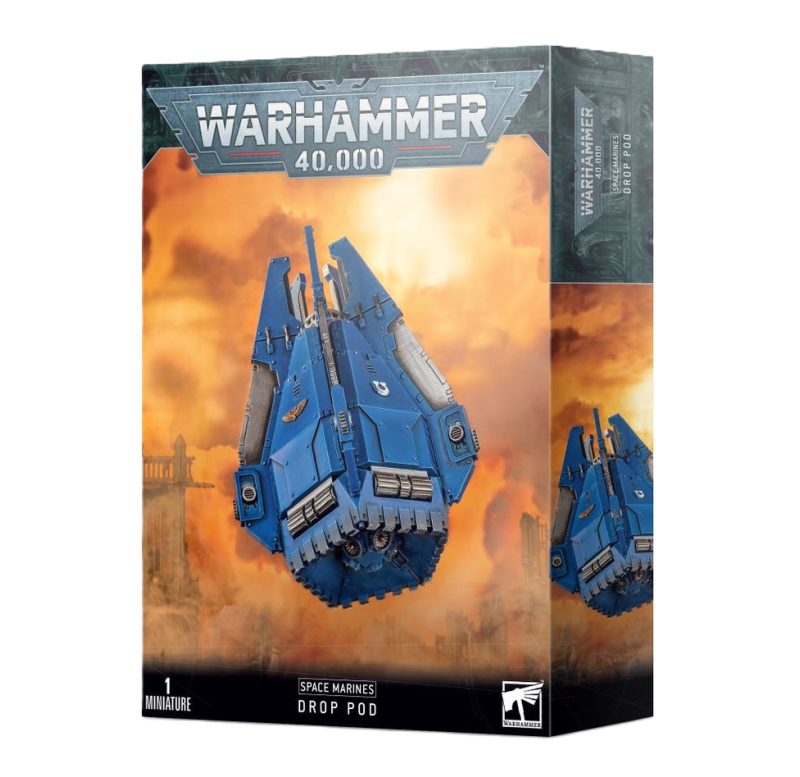 Warhammer 40 000 - Space Marines - Drop pod Warhammer 40 000 - Space Marines - Drop pod