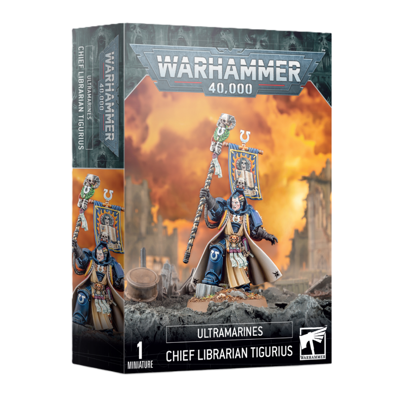 Warhammer 40 000 - Space Marines - Ultramarine - Maître archiviste Tigurius Warhammer 40 000 - Space Marines - Ultramarine - Maître archiviste Tigurius