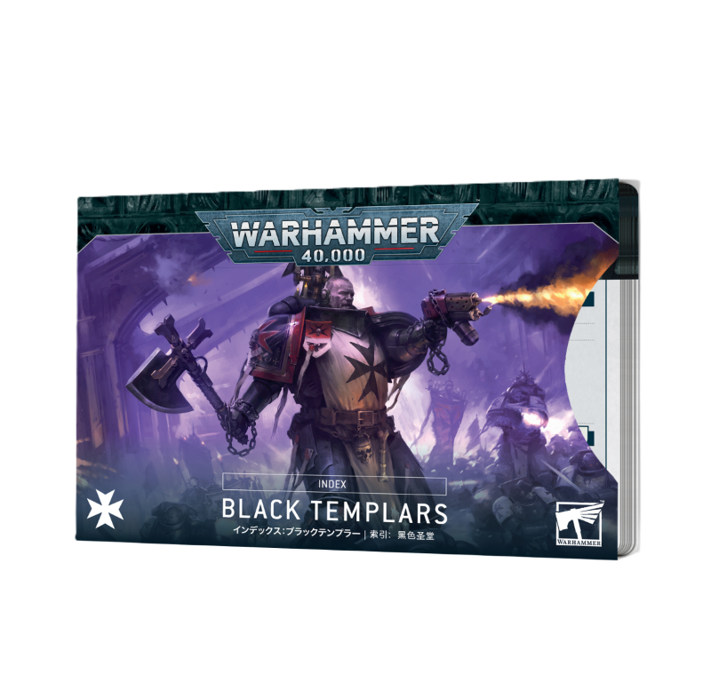 Warhammer 40 000 - Space Marines - Black Templars - Cartes Techniques