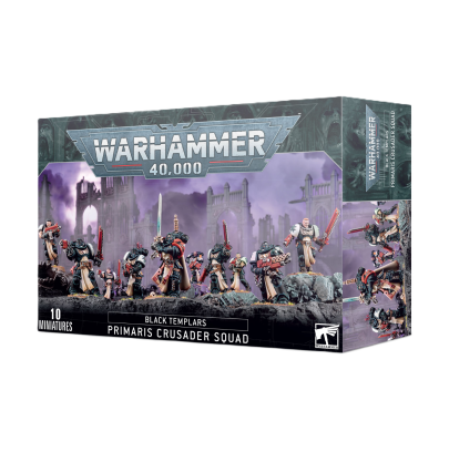 Warhammer 40 000 - Space Marines - Black Templar - Escouade de Croisé Primaris