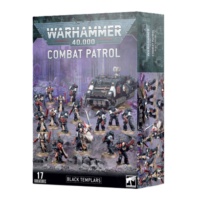 Warhammer 40 000 - Space Marines - Black Templar - Patrouille de combat