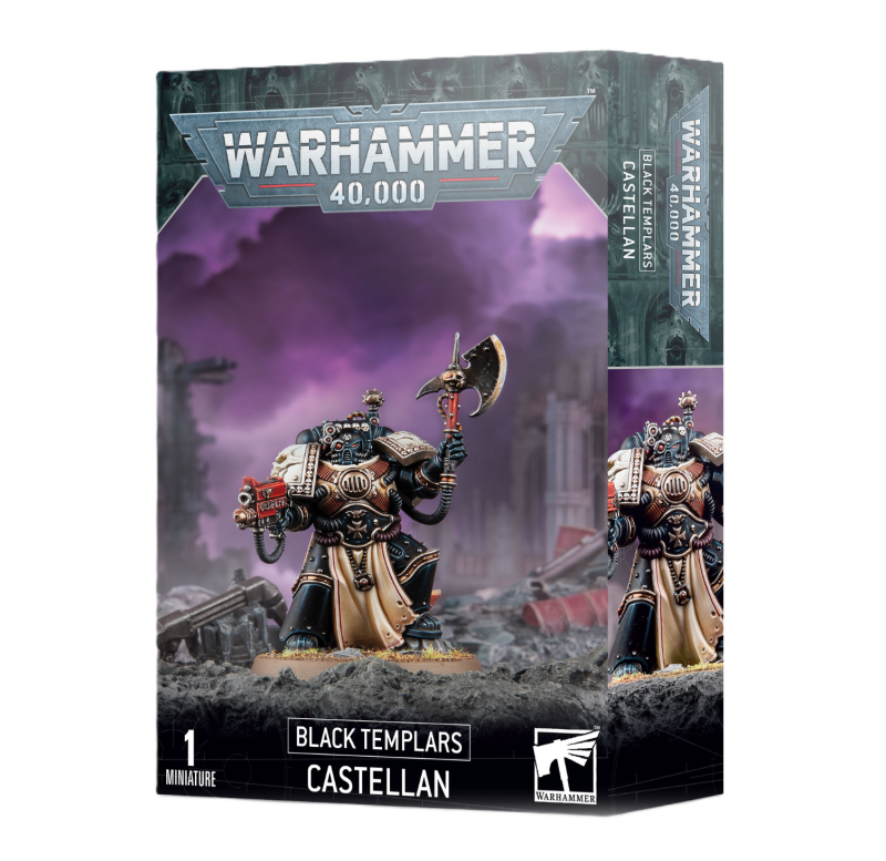 Warhammer 40 000 - Space Marines - Black Templar - Castellan Warhammer 40 000 - Space Marines - Black Templar - Castellan
