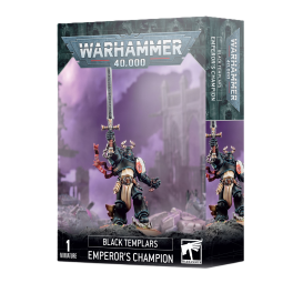 Warhammer 40 000 - Space Marines - Black Templar - Champion de l'empereur