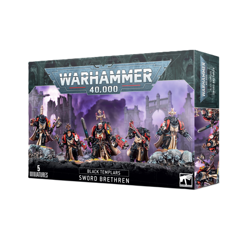 Warhammer 40 000 - Space Marines - Black Templar - Frères d'épée Warhammer 40 000 - Space Marines - Black Templar - Frères d'épée