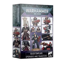 Warhammer 40 000 - Space Marines - Black Templar - Améliorations et décalcomanies