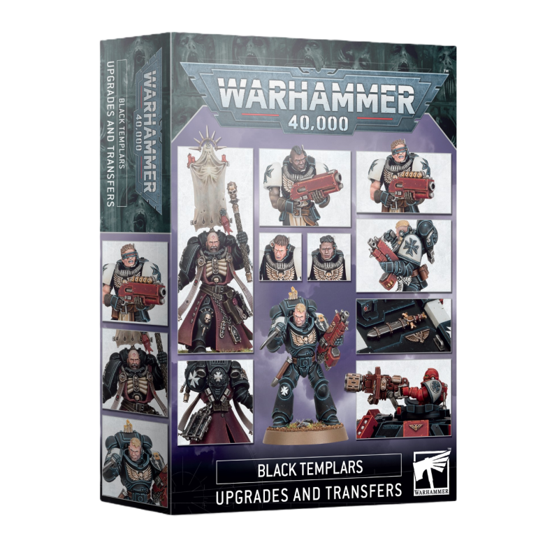 Warhammer 40 000 - Space Marines - Black Templar - Améliorations et décalcomanies