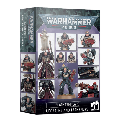 Warhammer 40 000 - Space Marines - Black Templar - Améliorations et décalcomanies