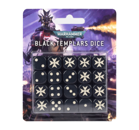 Warhammer 40 000 - Space Marines - Black Templar - Dés d'armé